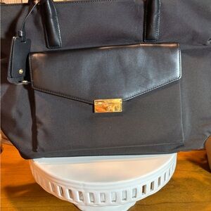 Elegant Black Women's Tumi Computer Tote Bag